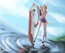イラスト依頼承ります SNSのアイコンや1枚絵などどんな依頼でも イメージ2