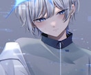 アイコンや配信・歌ってみたのイラストを制作します 中性的な男の子が得意です！お気軽にご相談ください！ イメージ5
