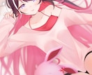 歌ってみた･立ち絵･1枚絵描きます 喜怒哀楽色んなかわいい女の子お描きします♡ イメージ7