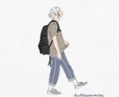 最短即日納品！ゆるくて可愛い線画を描きます ゆるくて可愛い線画で世界に1枚のアートをお描きします。 イメージ8