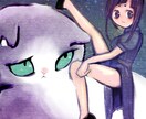 個性的で目立つ唯一無二のイラストを描きます あなたの作品やプロフィールを私のイラストでより個性的に イメージ4