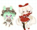 可愛いミニキャラ(SD・デフォルメ)描きます 商用利用やキャラデザOK！アイコンやグッズなどに！！ イメージ4