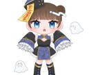 商用利用⭕️かわいいキョンシーイラストかきます ちびおばけ付きのかわいいハロウィン量産イラスト❕ イメージ4