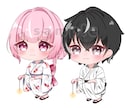 SNSや配信活動などのミニキャラ描きます ご相談しながら丁寧に進めていきます(*.ˬ.)" イメージ10