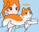 スピード納品！ポップで目を惹く人物×動物描きます 挿絵・動画・グッズなど鮮やかな配色で個性を出したい方へ イメージ10