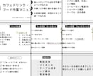 飲食店向け｜見やすい作業マニュアル作ります 新人スタッフでも見やすい、やさしい店舗マニュアルを制作します イメージ5