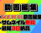 動画編集にお困りの方！私が引き受けます サムネイル無料！最低限の編集をスピード納品！ (最短2日) イメージ2