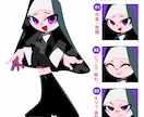 シンプルで可愛いSDキャラクター制作します グッズやアイコン、スタンプなど様々な用途に！ イメージ9