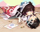 表紙＊挿絵＊一枚絵描きます 商業・同人誌の表紙や挿絵、ゲームのメインイラストなど イメージ1