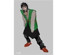 オシャレで個性的な全身イラストを制作します 洋服やキャラのデザインもお任せできるあなただけの一枚を！ イメージ6