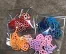 水引パーツ大量制作致します 結婚式のシャワー演出／アクセサリー／箸置き／ポチ袋などに！ イメージ6