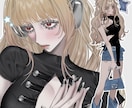 アイコン、イラスト制作します 綺麗で目力のある女の子が得意です。 イメージ10