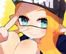 Splatoonのイカちゃん/くんお描きします ♡Twitter等のSNSで使えるアイコンをお描きします♡ イメージ2