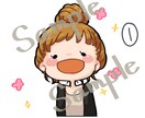 SNS等で使える可愛いアイコンイラスト描きます 【納得コース】可愛いイラストでSNSやHPを盛り上げましょう イメージ2