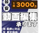 激安！ホームビデオの編集してほしい人！編集承ります カットや字幕を費用を抑えて依頼したい方へ！！ イメージ1