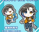 SD/ミニキャラクターお描きします ゆるっとしたイラスト、サムネやグッズ、返礼品に イメージ1