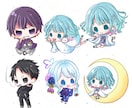 ポップで可愛い！ミニキャライラストお描きします アイコン、動画配信の素材、プレゼントなど様々な用途に！ イメージ10