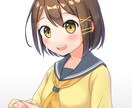可愛い女の子のイラスト制作します 観賞用、立ち絵、アイコンやサムネイルに イメージ2