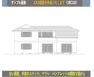 CADを使い平面図及び立面図のトレースを行います 古い図面や手書きスケッチ・チラシやパンフレットの間取り図から イメージ2