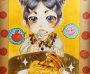 new:ATCサイズのイラスト描きます お手軽にイラストが欲しい貴方にオススメ! イメージ3