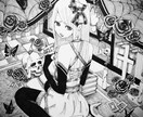 リクエスト通りの妖艶なイラスト描きます ゴシックで妖艶な雰囲気のイラストをお描きします！ イメージ2