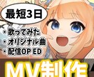 多くの印象に残る動画を全力で制作します 歌ってみた、オリジナル曲、ショート動画など全般お受けします！ イメージ1