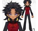 商用利用可！Live2Dパーツ分けイラスト描きます 納品後のモデリングまでしっかりサポート！ イメージ7