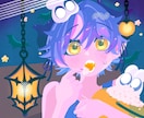 商用利用無料！ポップなイラストお描きします キャラデザ、MV、動画、グッズ、サムネイルなど幅広く イメージ4