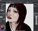 SNSアイコン等のイラストを制作します リアルタッチからデフォルメまでok！ イメージ3
