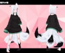 あなたの理想のアバター、丁寧に高品質に3D化します Vtuberや個人向けの３Dモデルをフルスクラッチで制作！ イメージ2