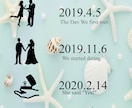 結婚式に！ラブストーリー作成します 結婚式が終わってもお部屋に飾れるオシャレなラブストーリー イメージ5