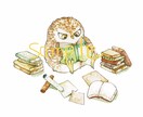 可愛いオリジナルイラストをお描きいたします デジタル化が進む中、手描き水彩で注目度アップ⭐︎ イメージ2