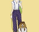 商用利用OK！人物のイラストを描きます シンプルかわいい全身イラスト。挿絵やプレゼントに！ イメージ4