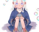 一枚絵描きます 丸みのある絵柄で一枚絵を描きます。 イメージ4