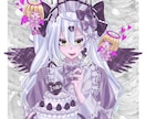カワイイお洋服を着た女の子/男の子の絵を描きます 病みかわいいイラストで可愛いお洋服を見立てます! イメージ2