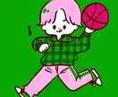 ゆるっとニュアンス似顔絵描きます ポップでゆる〜いイラストで似顔絵をお描きします！ イメージ2