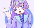 SNSアイコン描きます アイコンを可愛く仕上げて気分をあげれるように。 イメージ1
