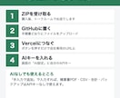 領収書を読み取る経費精算ツールを販売します 領収書の写真から経費の一覧と精算書を作れる イメージ3