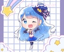 みずみずしいミニキャラ描きます 商用OK！立ち絵やSNS活動に！ イメージ8