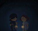 あなたのイメージをイラストにします プレゼント、壁紙におすすめのイラスト描きます！ イメージ2