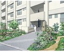 植栽プランを含め手描きパース制作します 季節に合わせたガーデニングや外構又公園プラン。 イメージ9