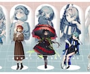 TRPG・ゲーム等立ち絵制作します 高校生～大学生の年齢感の男女を描くのが得意です！ イメージ4