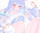一枚絵、mvイラスト、立ち絵など描きます 喜んでもらえるように頑張らせていただきます！ イメージ5