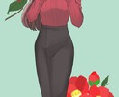 商用OK！柔らかな色彩と繊細な線のイラスト描きます SNS、サムネ、メンシプ特典、グッズ用など幅広くお受けします イメージ8