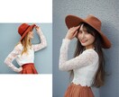 希望の衣服をAIモデルに着せた画像を作成します AIモデルが、お気に入りの服装を着こなす！ イメージ6