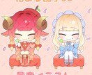 花より団子量産SD描きます 春に使える季節ものSDをお求めの方へ！ イメージ1