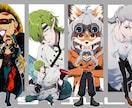 アニメ塗り中心に背景などイラスト作成できます 老若男女/商用利用OK 思い描く一枚をご一緒に描かせて下さい イメージ6