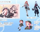 空気感まで伝わるキャラクター、一枚絵を描きます サムネイルやアイコン、立ち絵など、様々な用途に対応します。 イメージ4