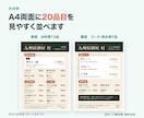 店舗メニューと料金表を作成します A4両面まで。読みやすい構成と入稿用PDFで納品 イメージ2
