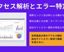 データ解析＆自社エラー解消をご支援ます 世界最高峰の検索エンジン分析と自社エラーポイントが分かる イメージ1